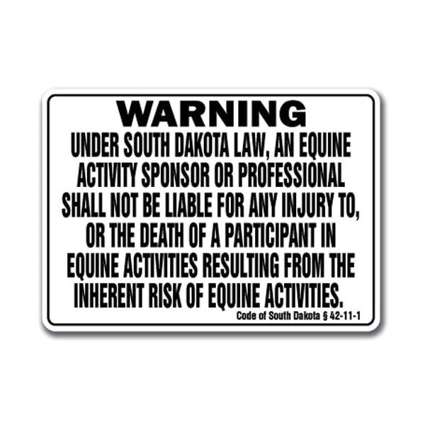 18 in Height, Plastic, 18" x 12", WS-P-1218-South Dakota